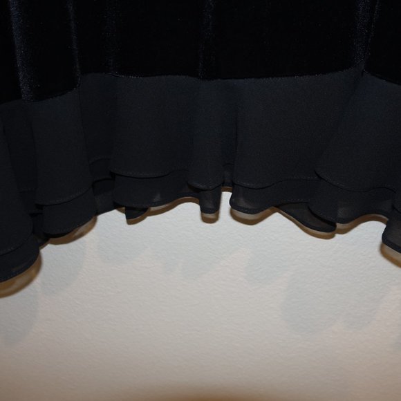 JR NITES WOMAN VELOUR TOP 18W - Picture 6 of 8